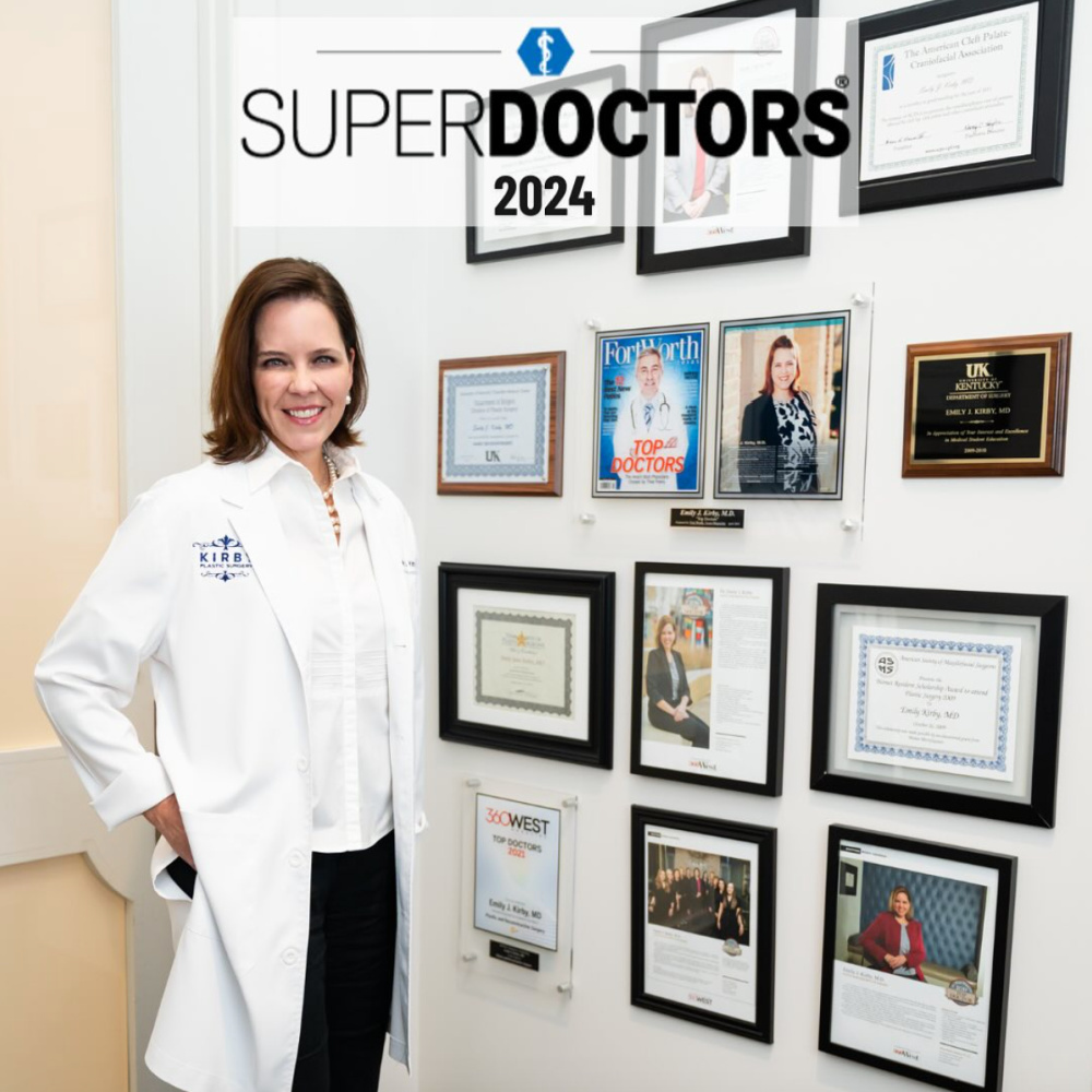 Fort Worth Plastic Surgeon Dr. Emily Kirby named a 2024 Texas Super Doctor